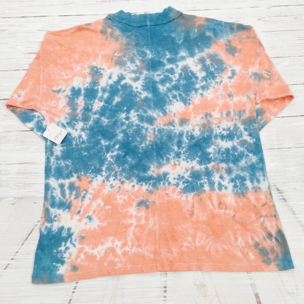 Free People ~ Be Free Tie Dye Shirt Top - Picture 11 of 12